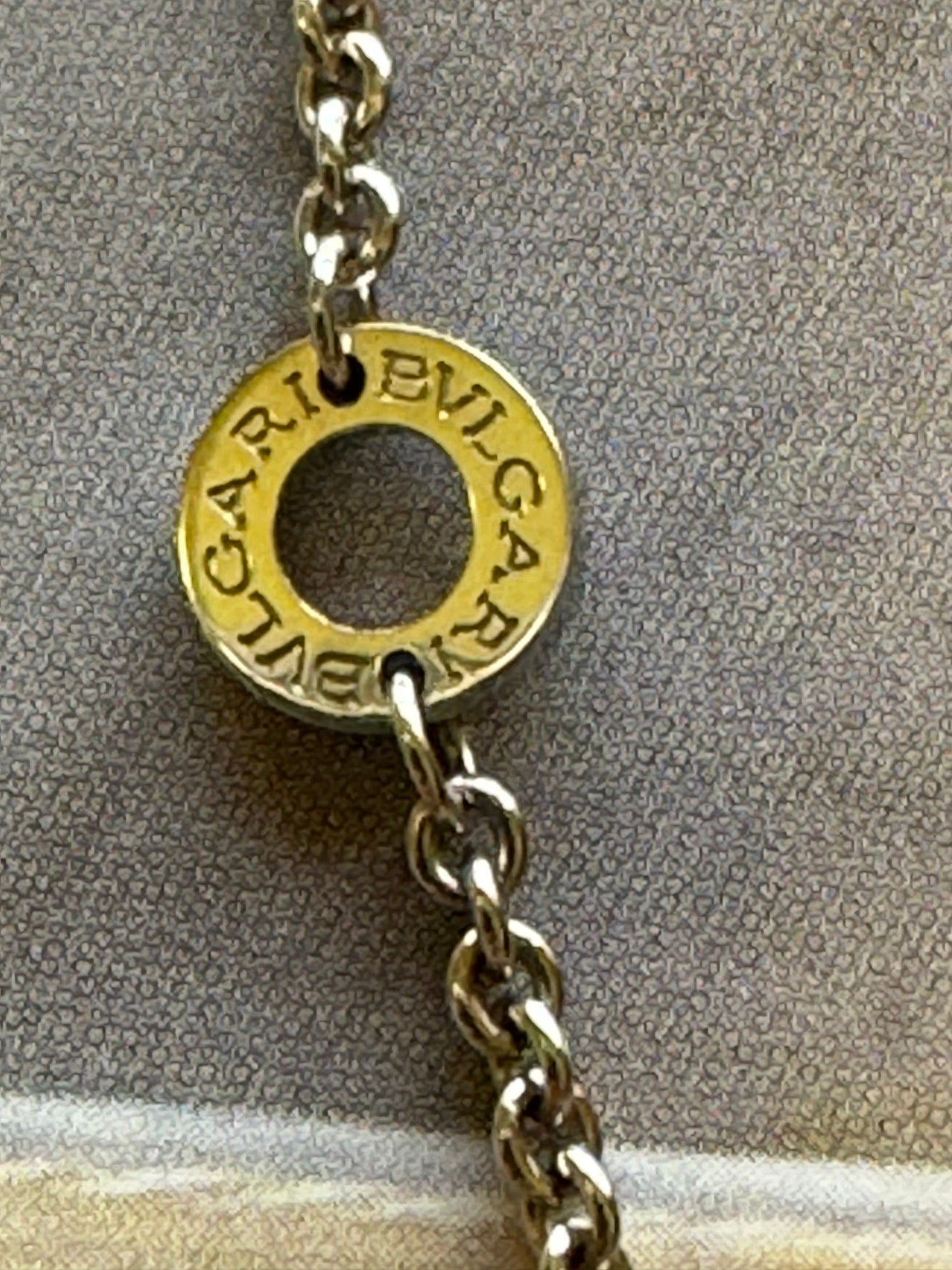 Bvlgari Bzero1 White Gold Necklace