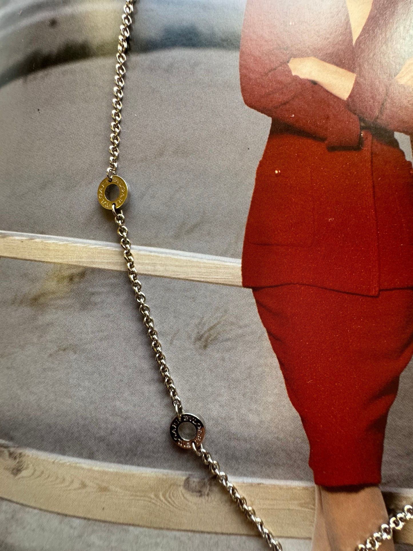Bvlgari Bzero1 White Gold Necklace