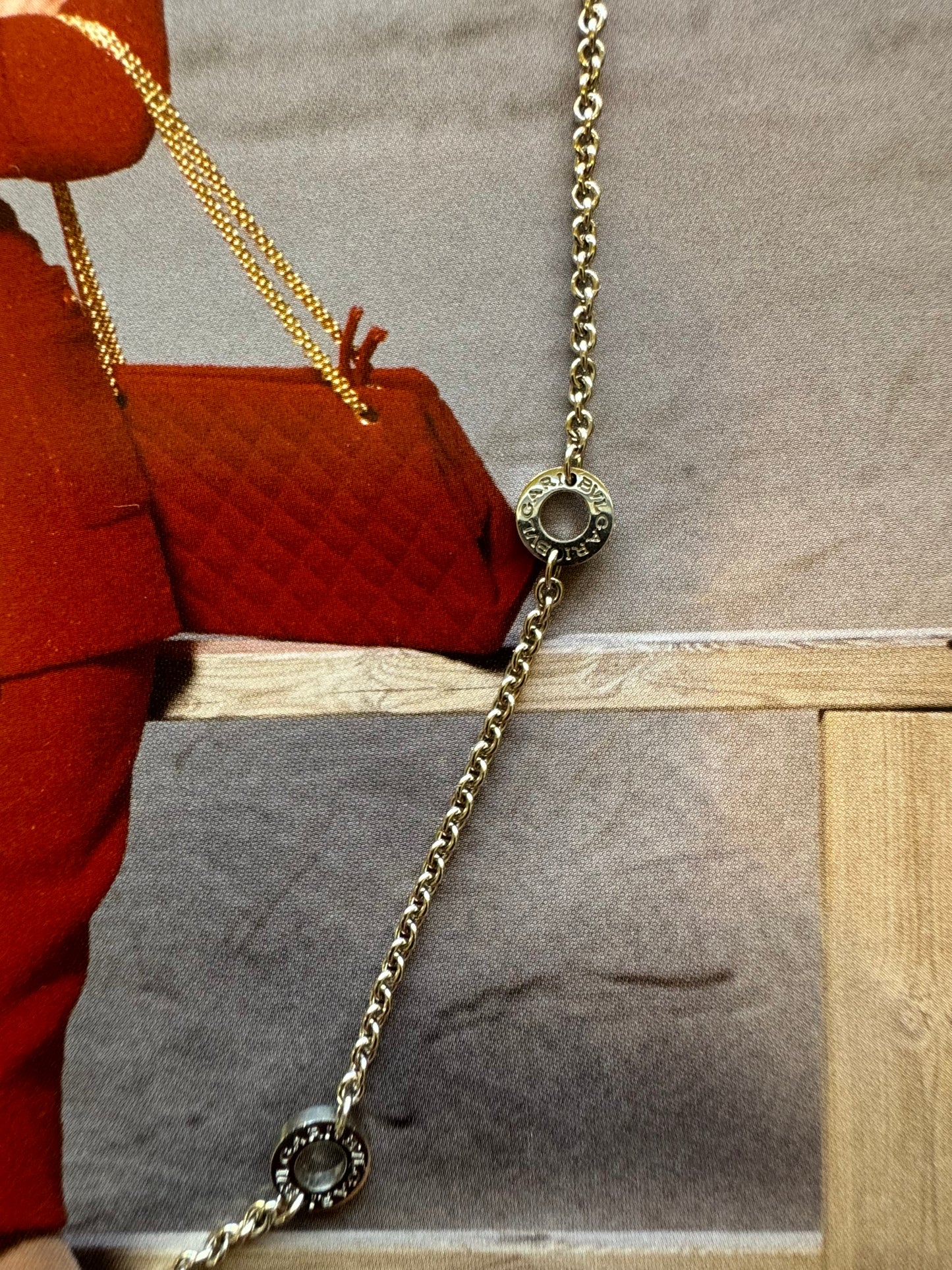 Bvlgari Bzero1 White Gold Necklace