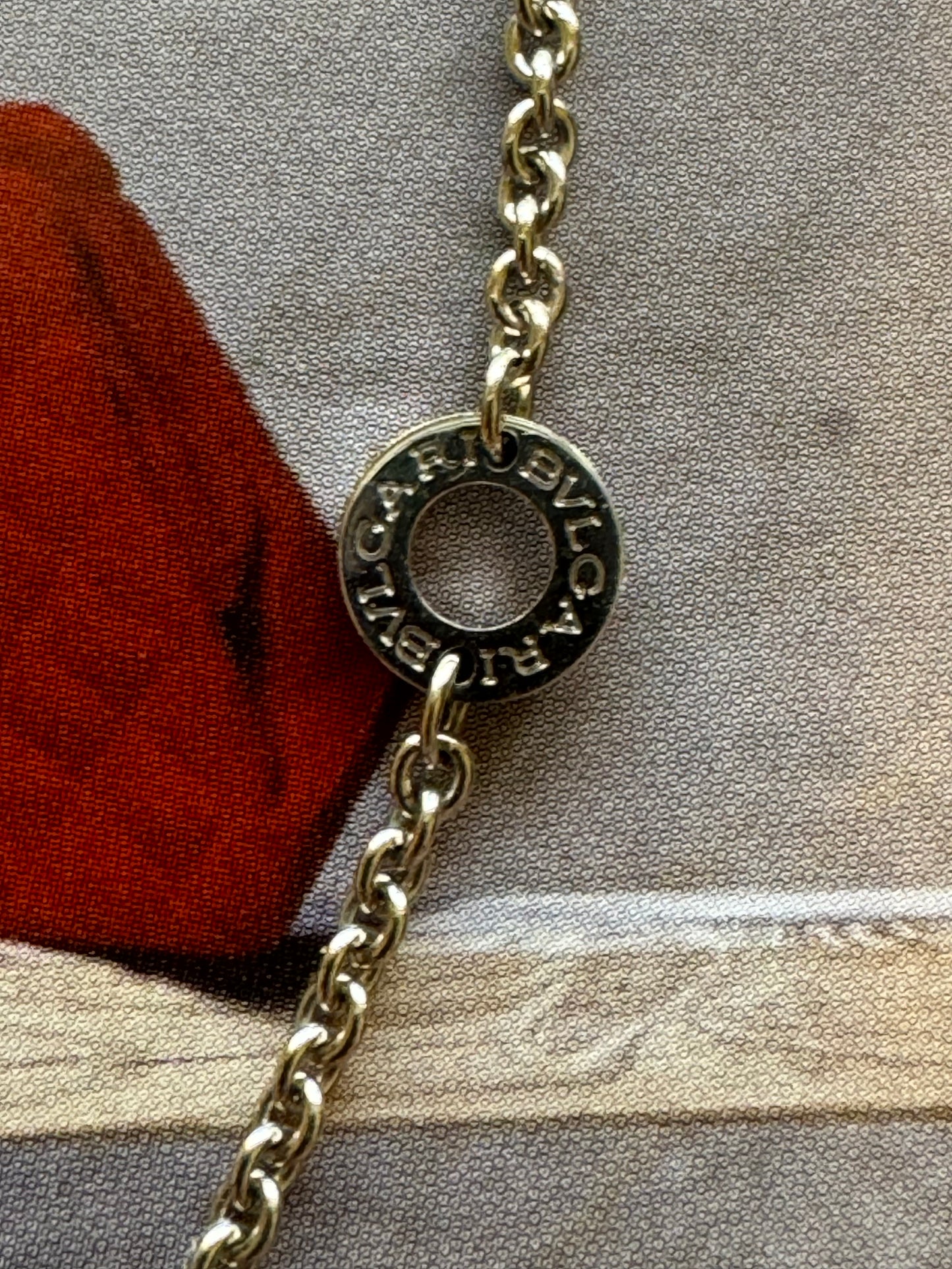 Bvlgari Bzero1 White Gold Necklace