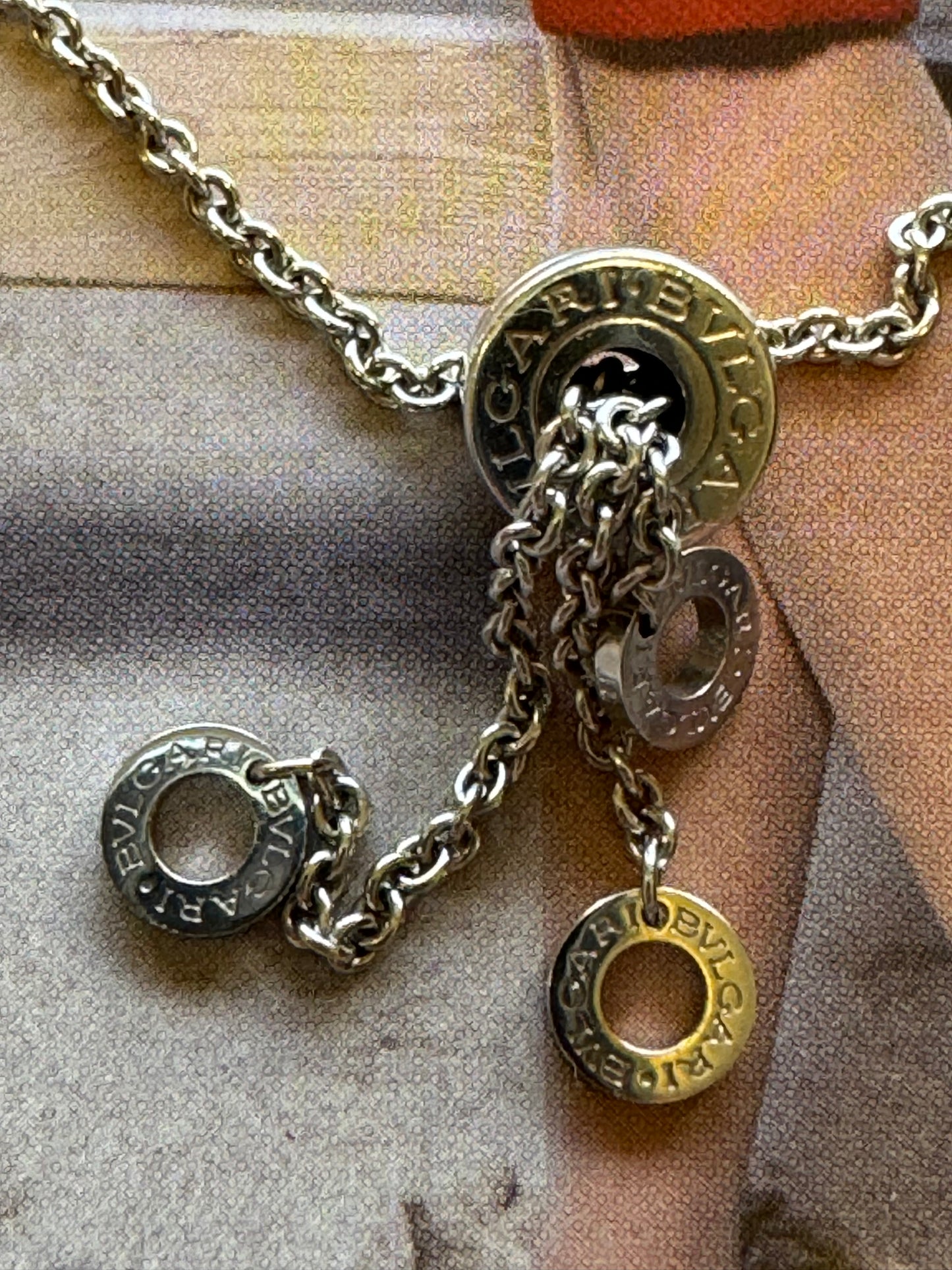 Bvlgari Bzero1 White Gold Necklace