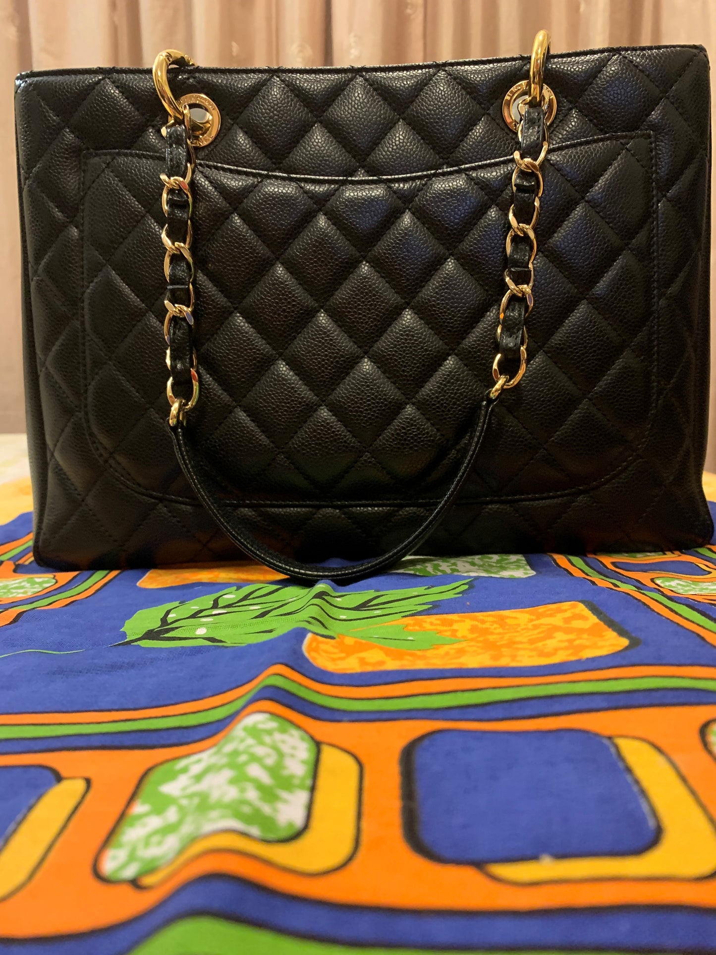 Chanel Grand Shopping Tote ( GST ) Caviar leather