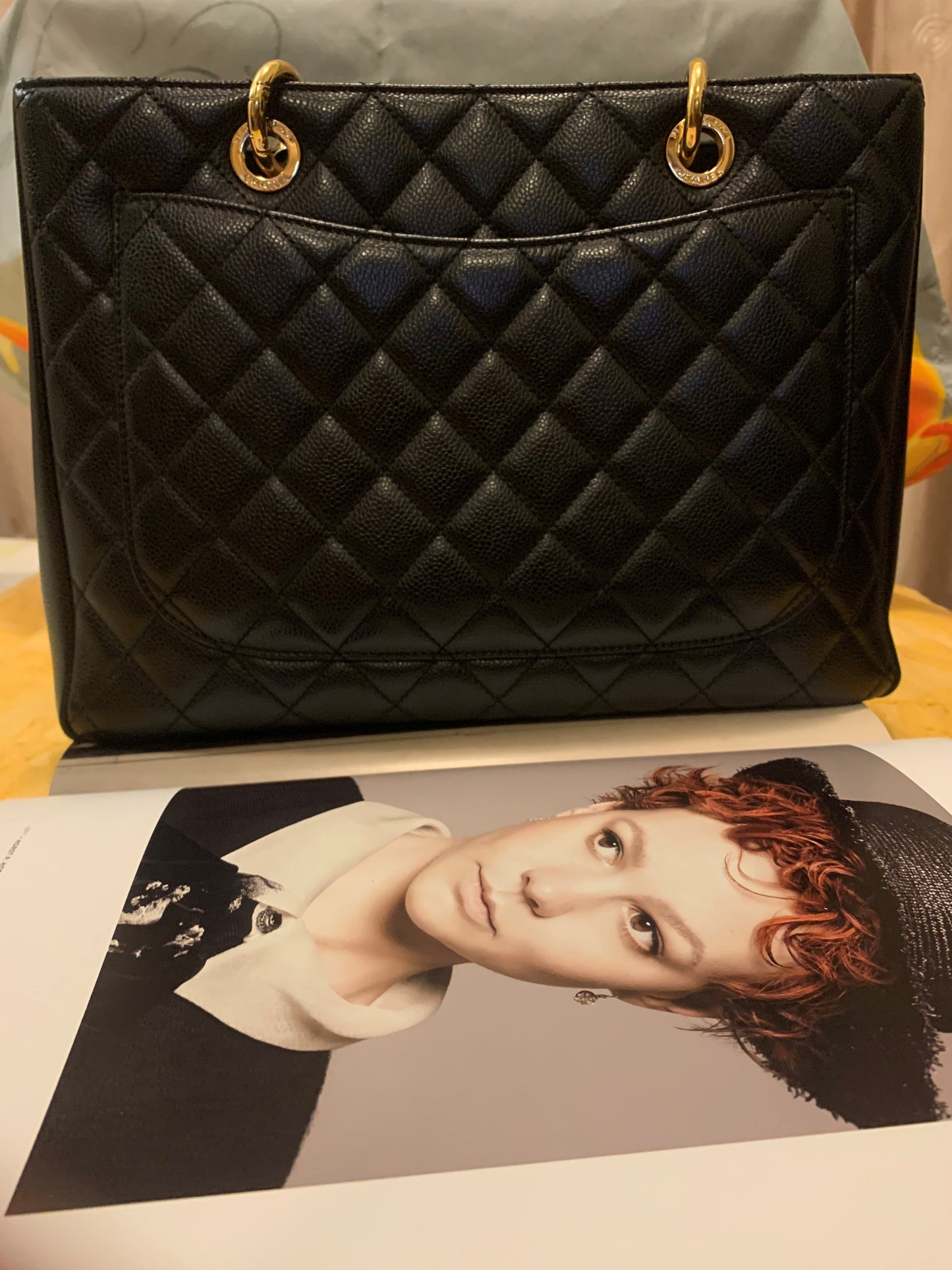 Chanel Grand Shopping Tote ( GST ) Caviar leather