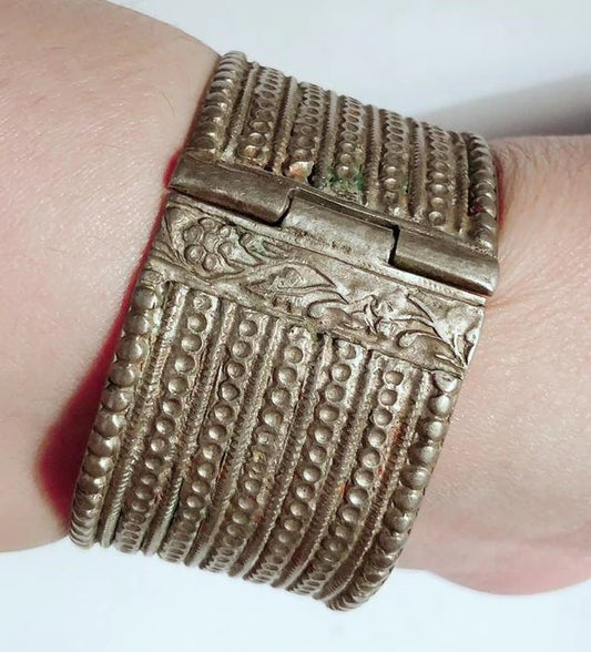 Antique Silver Bangle