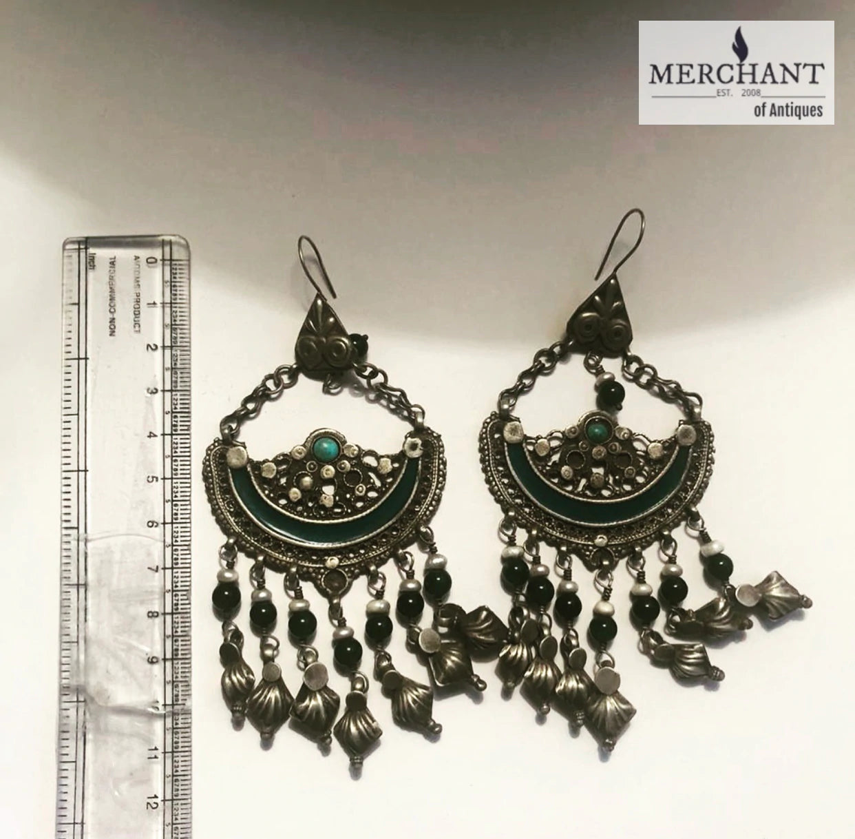 Antique Silver Earrings