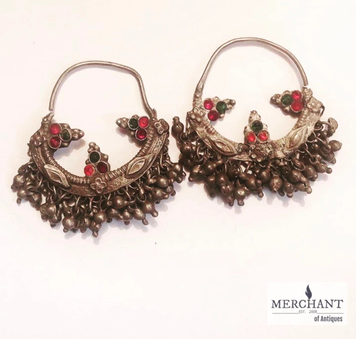 Antique Silver Earrings