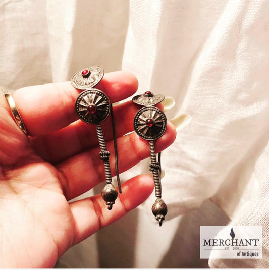 Antique Silver Earrings