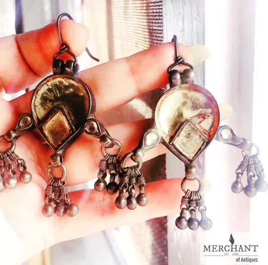 Antique Silver Earrings