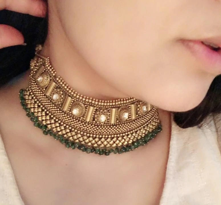 Indian Bridal Choker Necklace