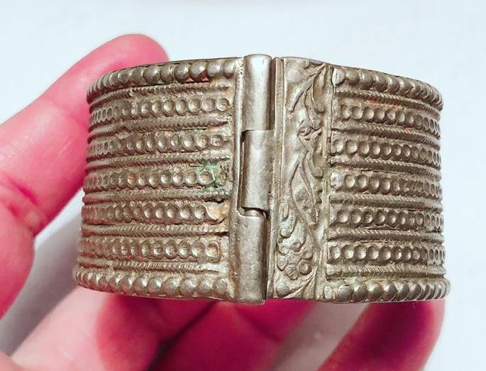 Antique Silver Bangle