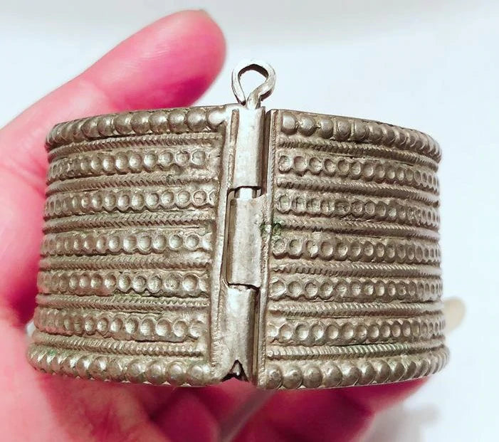 Antique Silver Bangle