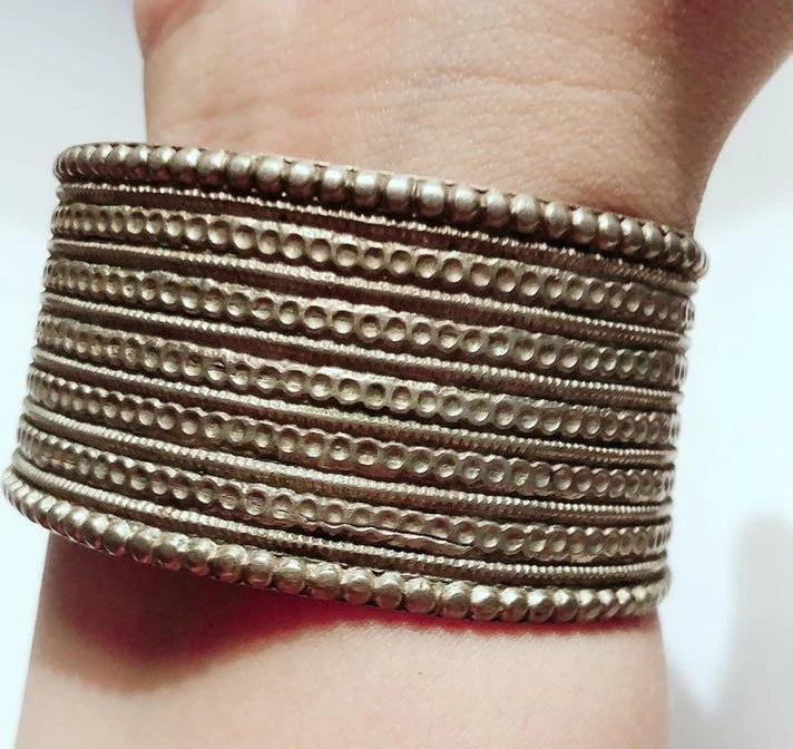 Antique Silver Bangle