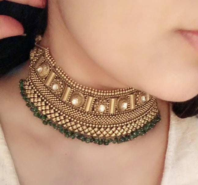 Indian Bridal Choker Necklace