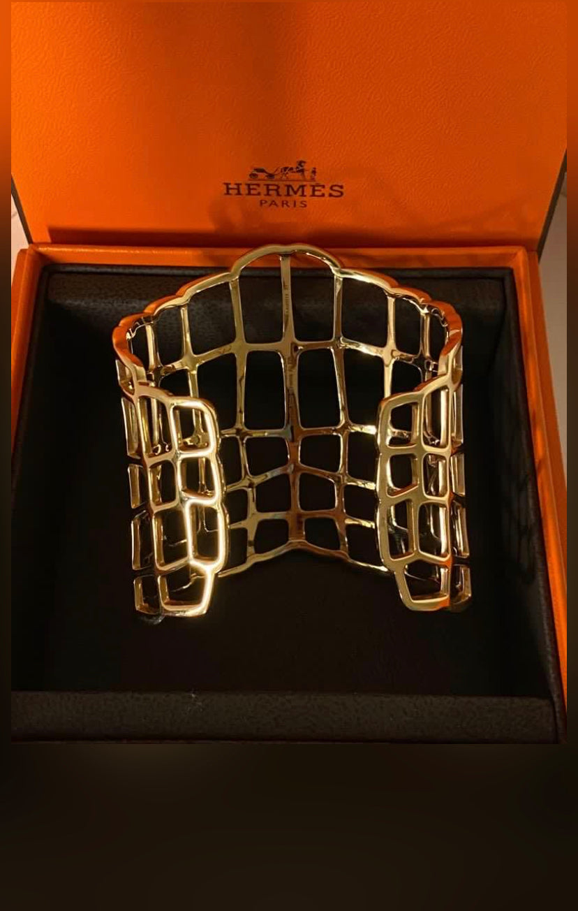 Hermes Niloticus Ombre Cuff Bracelet