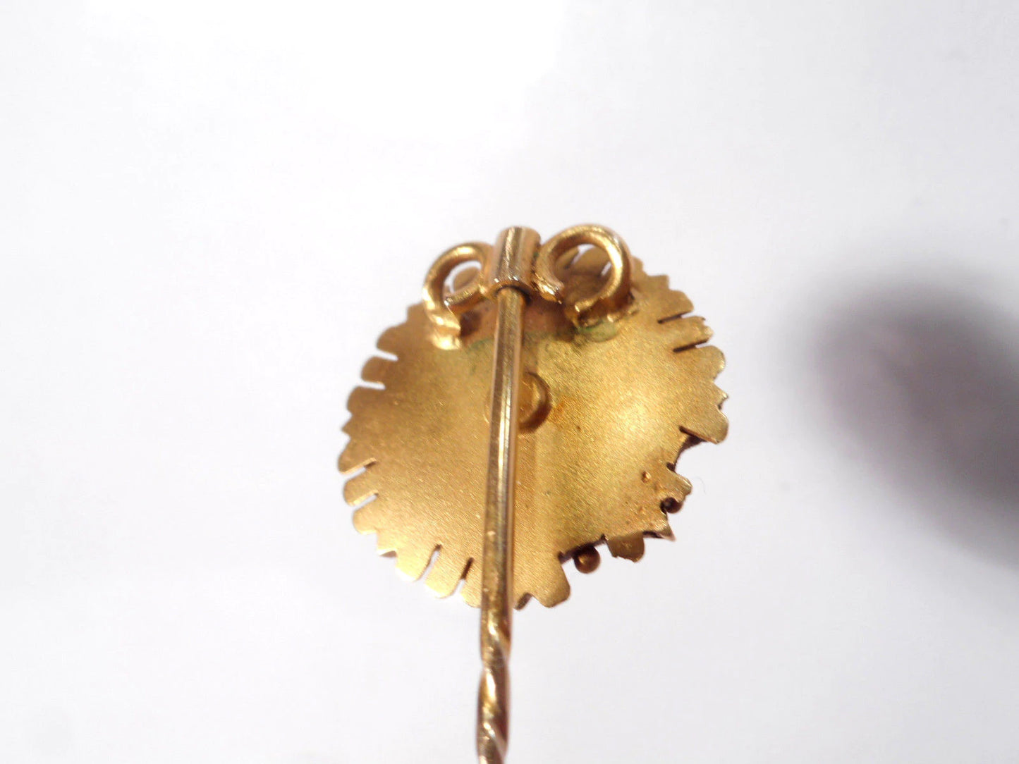 Victorian 15ct Gold Diamond Stickpin