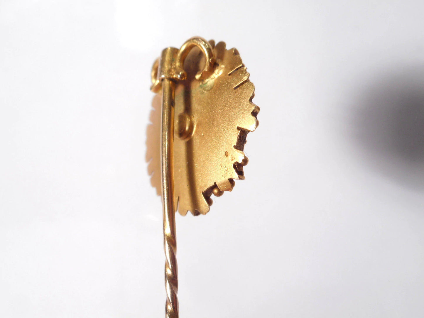 Victorian 15ct Gold Diamond Stickpin