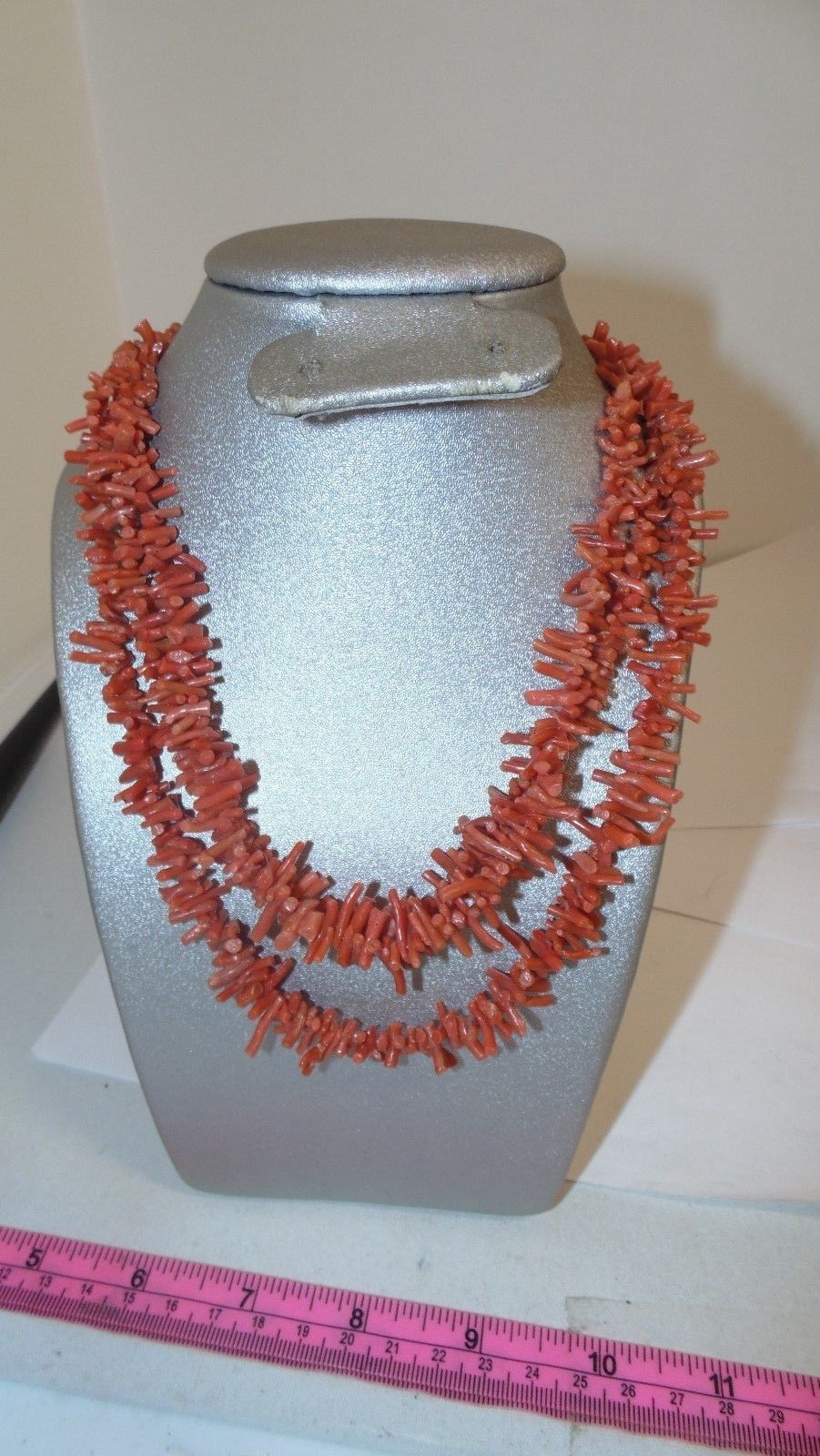 Vintage Strung Coral Necklace